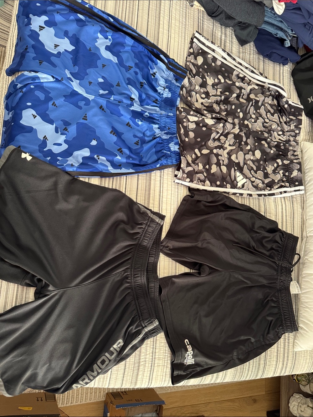 Set of four shorts